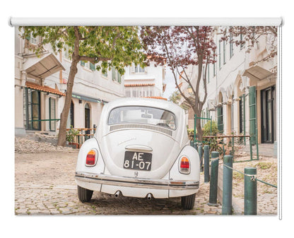 White Beetle, Cobblestone Nostalgia Printed Roller Blind - 1X2711032