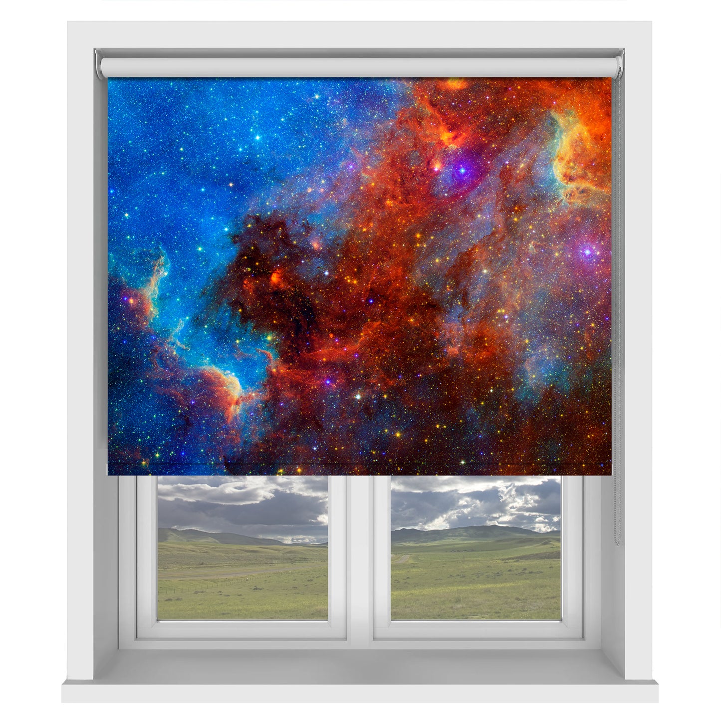 Space Nebula By NASA Hubble Printed Picture Photo Roller Blind - RB1393