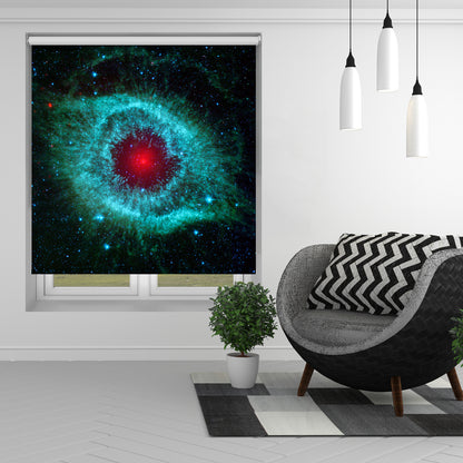Red Eye of a Nebula By NASA Hubble Telescope Printed Picture Photo Roller Blind - RB1394