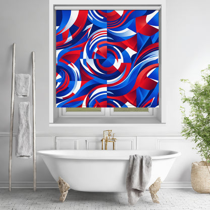 Les Bleus Tricolour France Printed Roller Blind - RB1464 🇫🇷