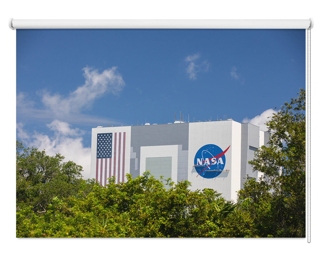 NASA headquarters Printed Picture Photo Roller Blind - RB1396