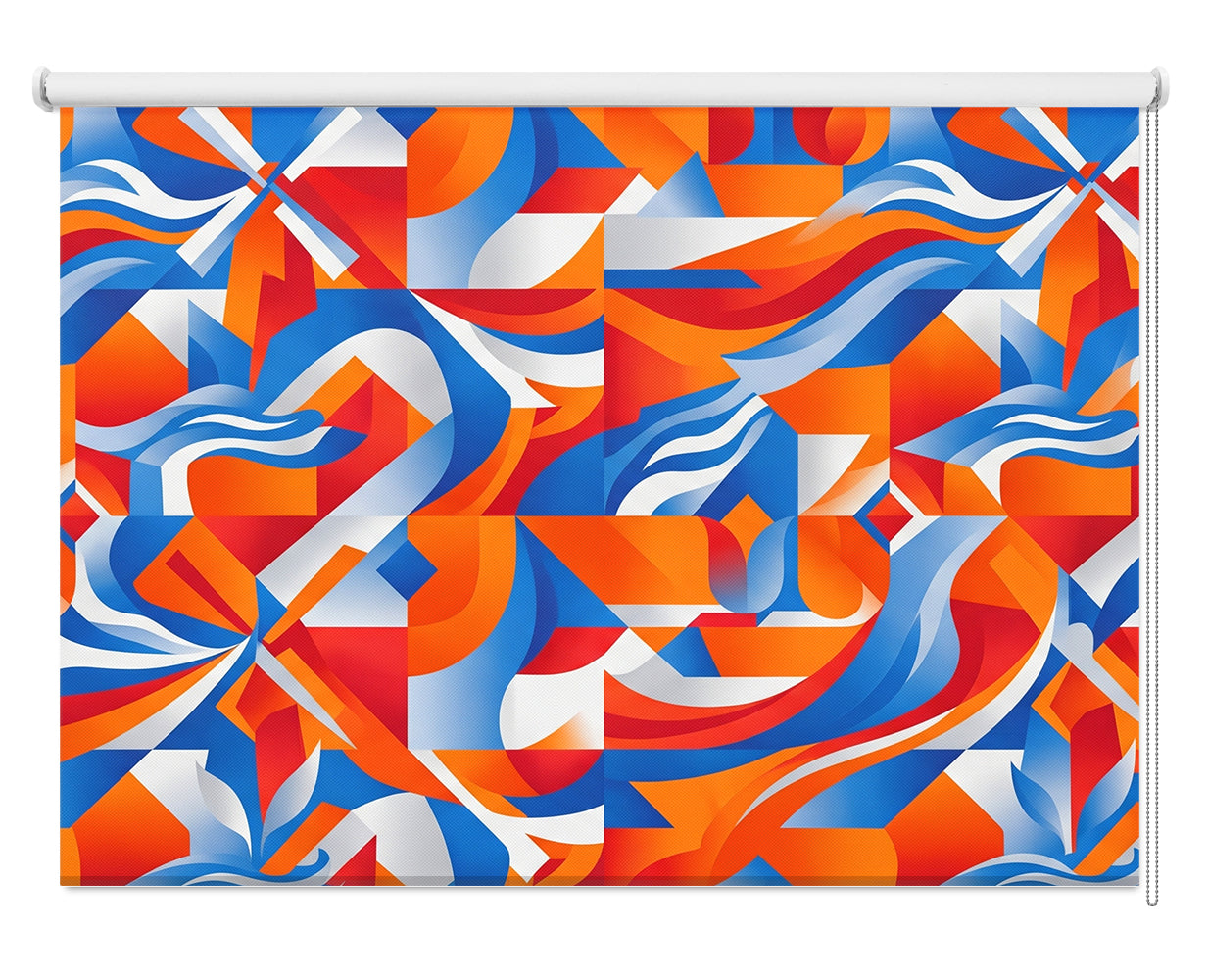 Clockwork Oranje Abstract Netherlands Printed Roller Blind - RB1465 🇳🇱