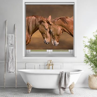 Gentle Horse Connection Printed Roller Blind - 1X3354332