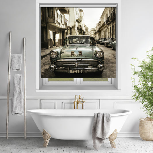 Old Havana Street Printed Picture Photo Roller Blind- RB1440