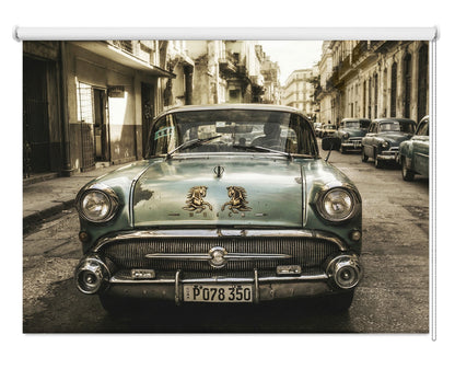 Old Havana Street Printed Picture Photo Roller Blind- RB1440