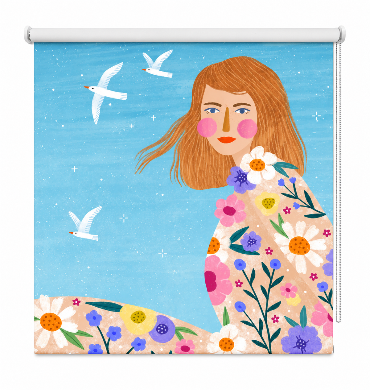 Free Spirit Floral Dreams Printed Roller Blind - 1X2959958