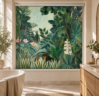 The Equatorial Jungle by Henri Rousseau Printed Picture Roller Blind - RB1496