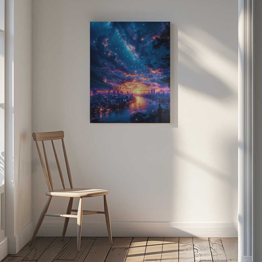 A New Horizon Canvas Print Wall Art 1X3007936 - ART FEVER - Art Fever