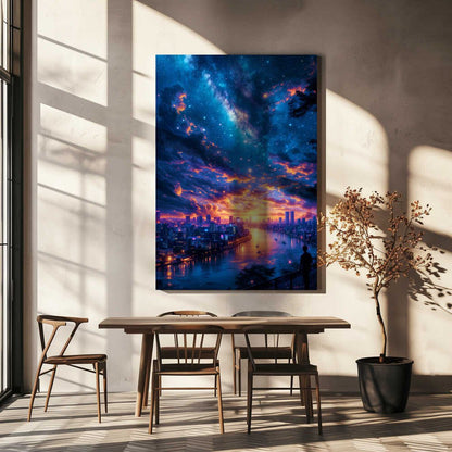 A New Horizon Canvas Print Wall Art 1X3007936 - ART FEVER - Art Fever