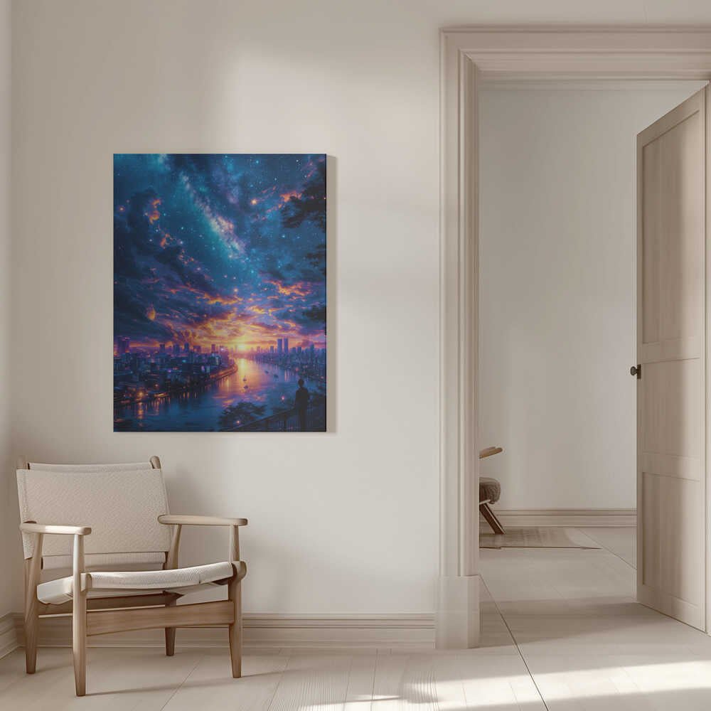 A New Horizon Canvas Print Wall Art 1X3007936 - ART FEVER - Art Fever