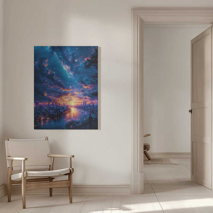 A New Horizon Canvas Print Wall Art 1X3007936 - ART FEVER - Art Fever