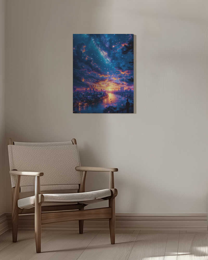 A New Horizon Canvas Print Wall Art 1X3007936 - ART FEVER - Art Fever