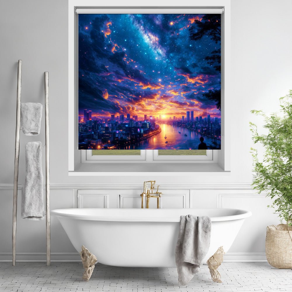 A new horizon Printed Picture Photo Roller Blind - 1X3007936 - Art Fever - Art Fever