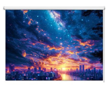 A new horizon Printed Picture Photo Roller Blind - 1X3007936 - Art Fever - Art Fever