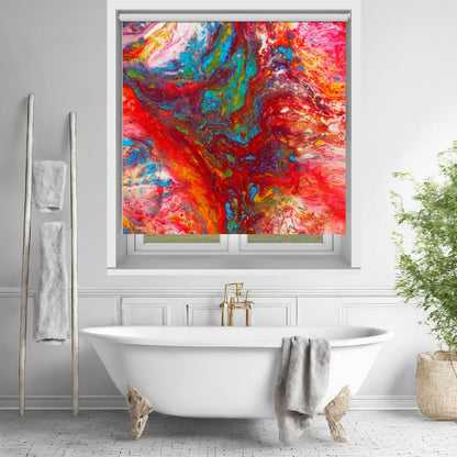 Abstract Artwork Colourful 12 Printed Picture Photo Roller Blind - 1X2899545 - Art Fever - Art Fever