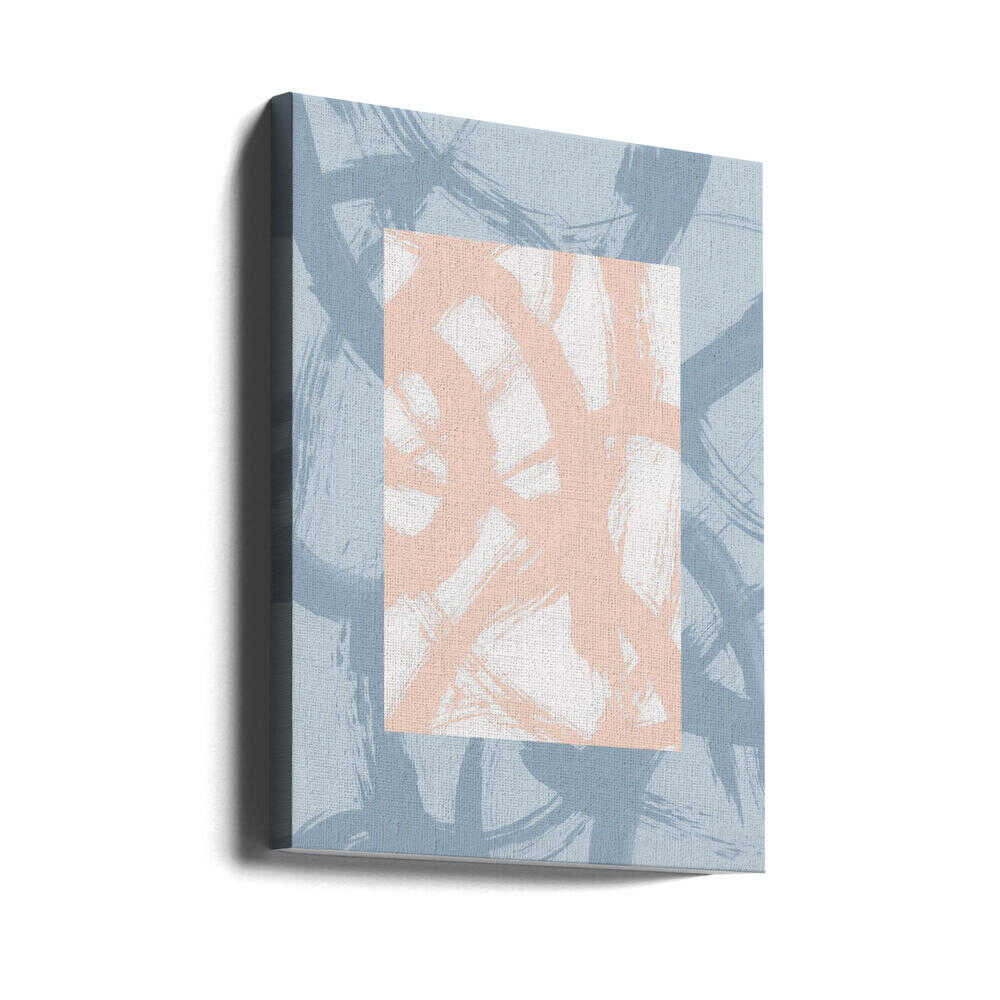 Abstract Brush Strokes 98A Canvas Print Wall Art 1X2711304 - ART FEVER - Art Fever