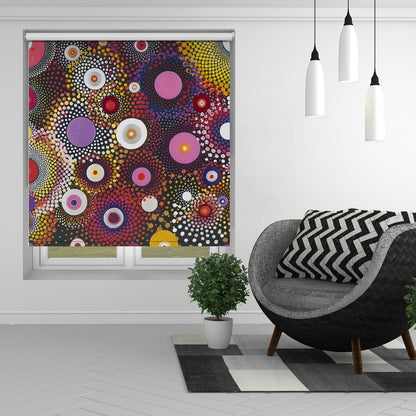 Abstract Circles Sunsets by Amy Diener Printed Picture Photo Roller Blind - 1X2558574 - Art Fever - Art Fever