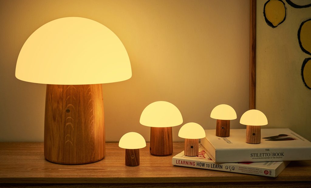 Alice Mushroom Lamp - Super Mini Size by Gingko Design - Art Fever - Art Fever