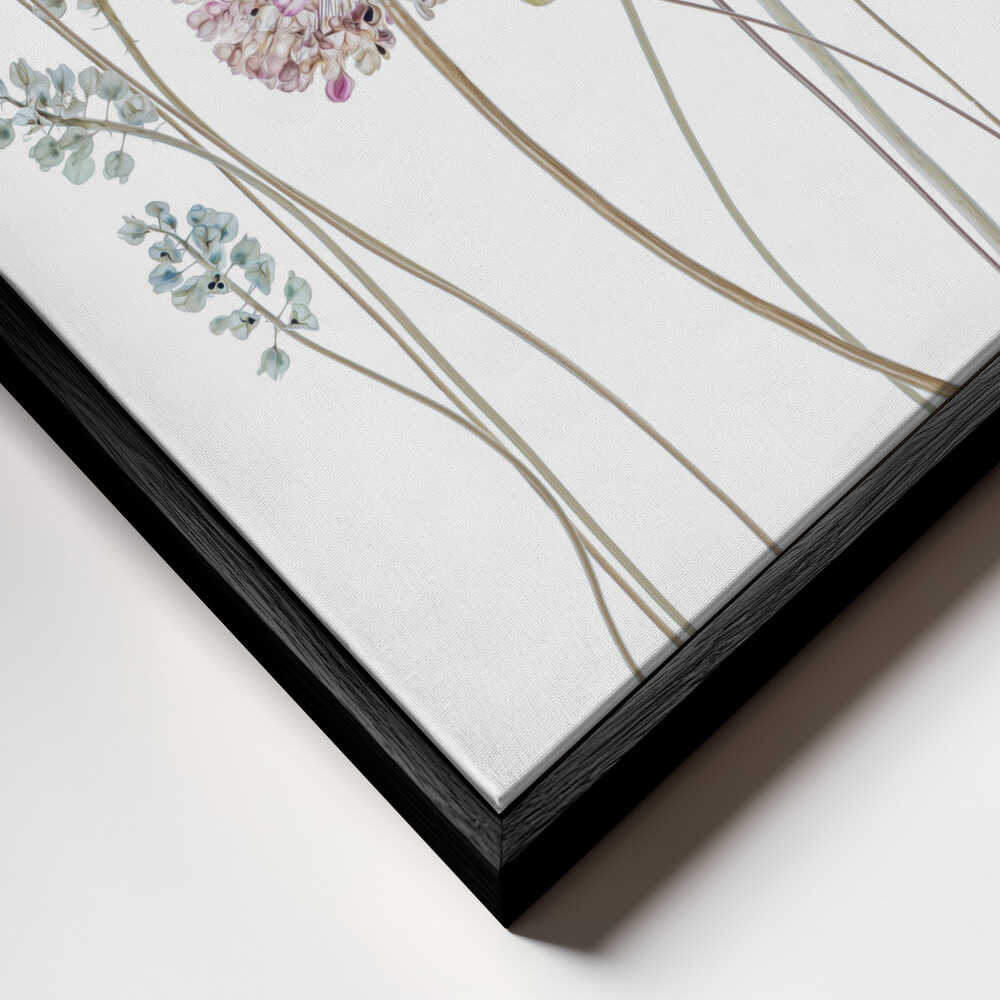 Allium Flowers Canvas Print Wall Art 1X1446208 - ART FEVER - Art Fever