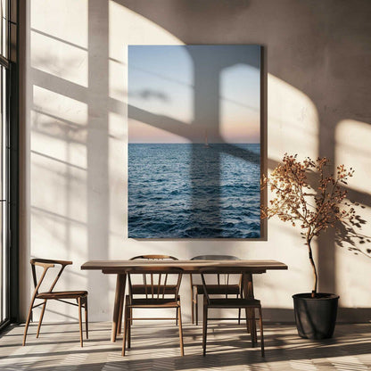 Amalfi Sunset Coast Sailing | Italy Travel Photography Canvas Print Wall Art 1X2794551 - ART FEVER - Art Fever