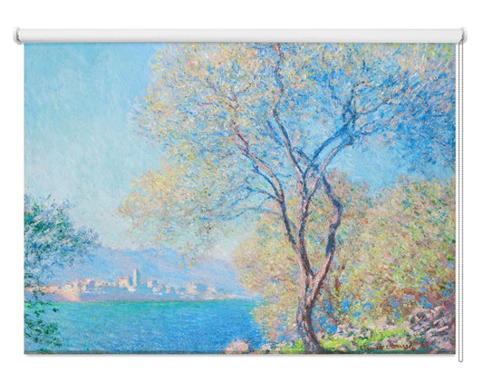 Antibes Seen from the Salis Gardens Monet Printed Picture Photo Roller Blind - RB1360 - Art Fever - Art Fever