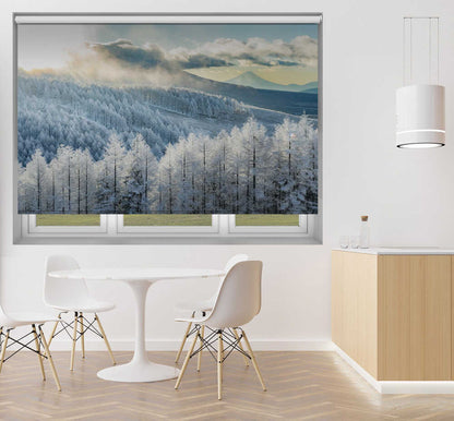 Fuji Winter Forest Sunbeams Printed Roller Blind 1X3188155
