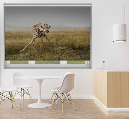 Awkward Giraffe Stretch Printed Roller Blind - 1X3188424