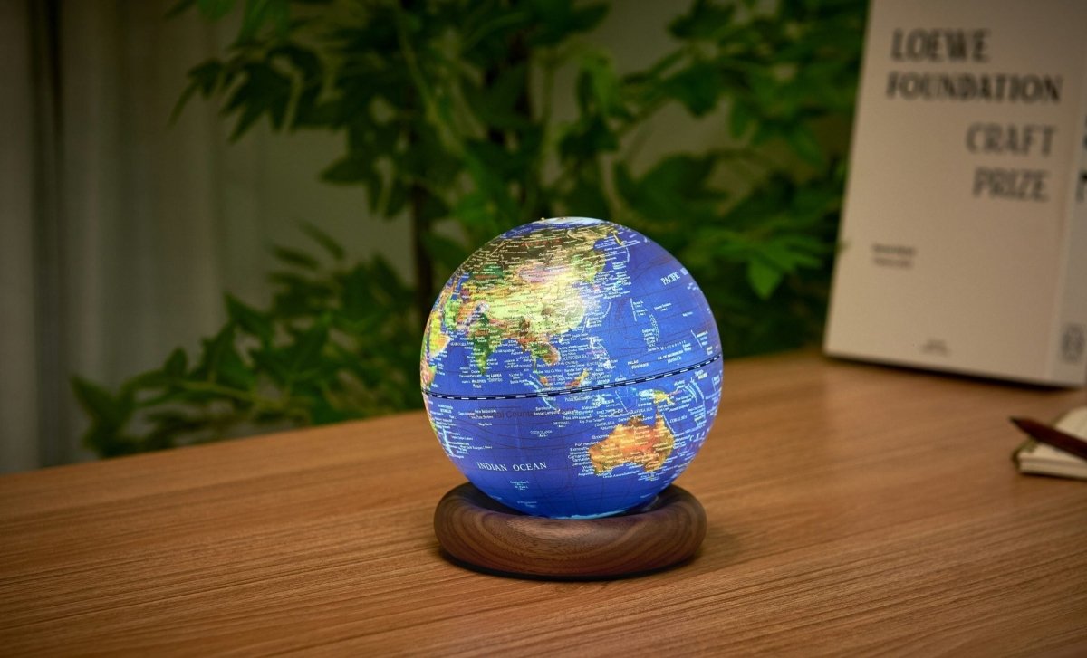 Atlas Globe Lamp by Gingko Design - Art Fever - Art Fever