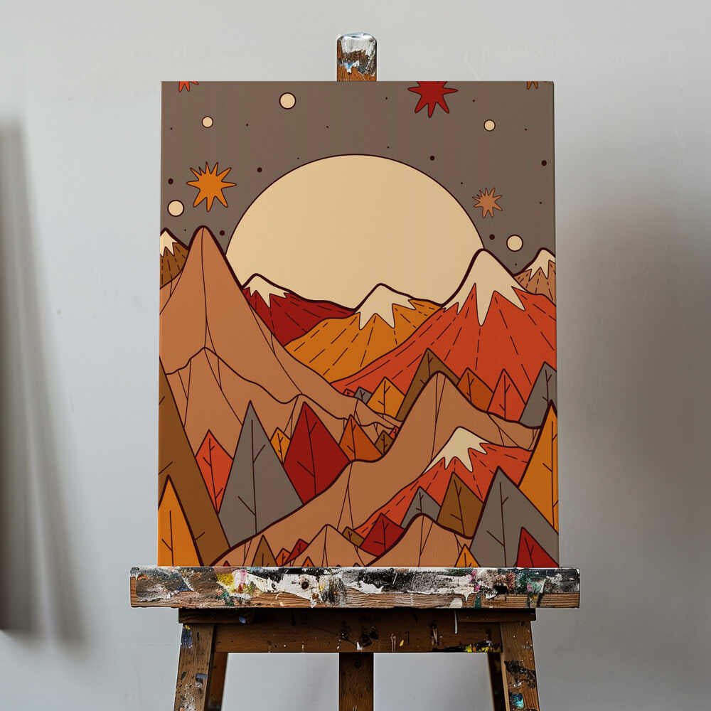 Autumn fall Canvas Print Wall Art 1X3322275 - ART FEVER - Art Fever