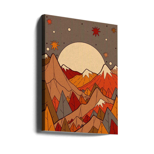 Autumn fall Canvas Print Wall Art 1X3322275 - ART FEVER - Art Fever