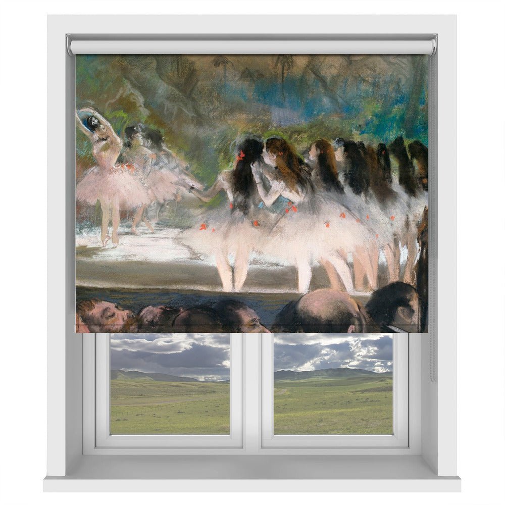 Ballet At the Paris Opéra By Edgar Degas Printed Picture Photo Roller Blind - RB1424 - Art Fever - Art Fever