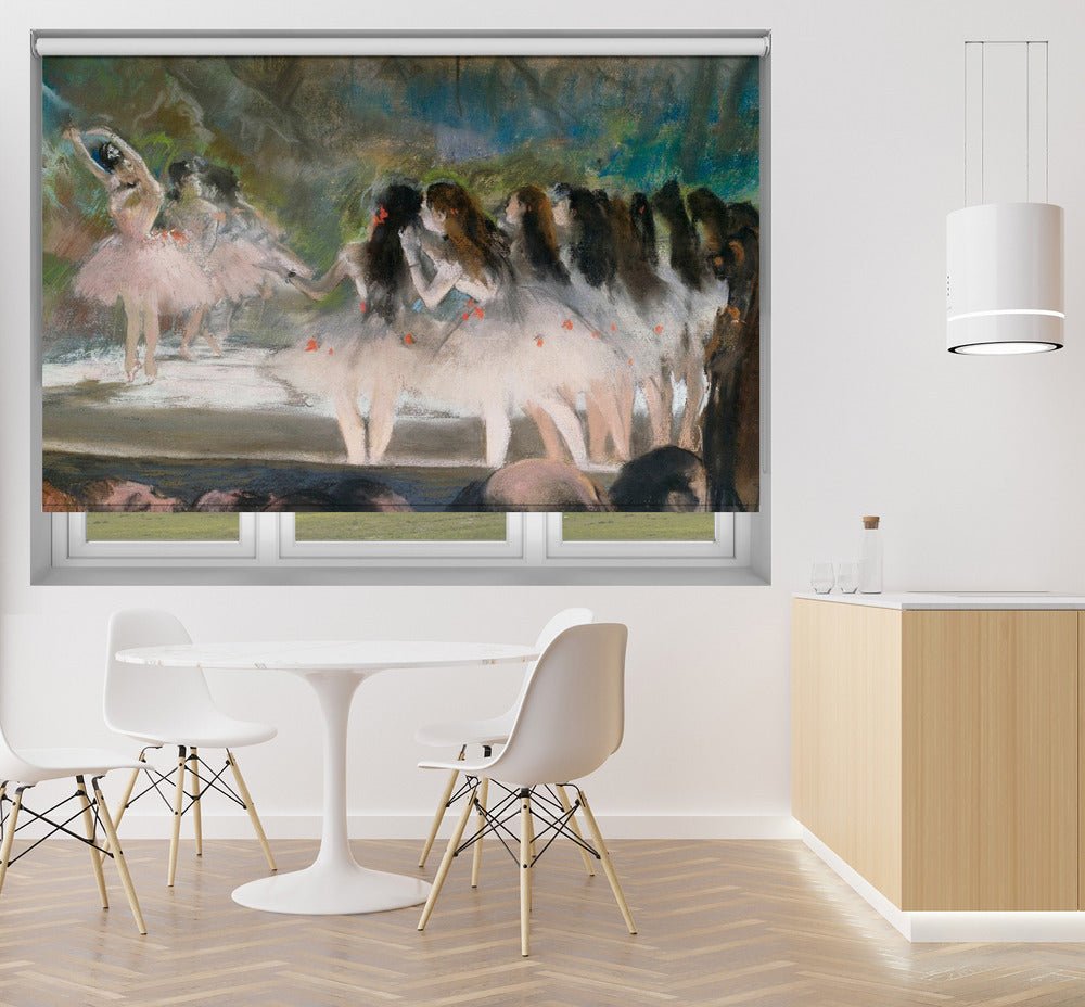 Ballet At the Paris Opéra By Edgar Degas Printed Picture Photo Roller Blind - RB1424 - Art Fever - Art Fever