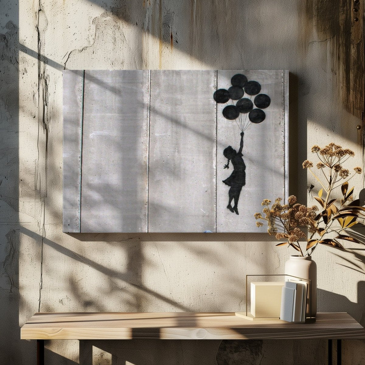 Banksy Balloon Girl Canvas Print Wall Art - SPC289 - Art Fever - Art Fever