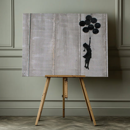 Banksy Balloon Girl Canvas Print Wall Art - SPC289 - Art Fever - Art Fever
