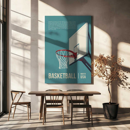 Basketball USA Canvas Print Wall Art 1X3297169 - ART FEVER - Art Fever