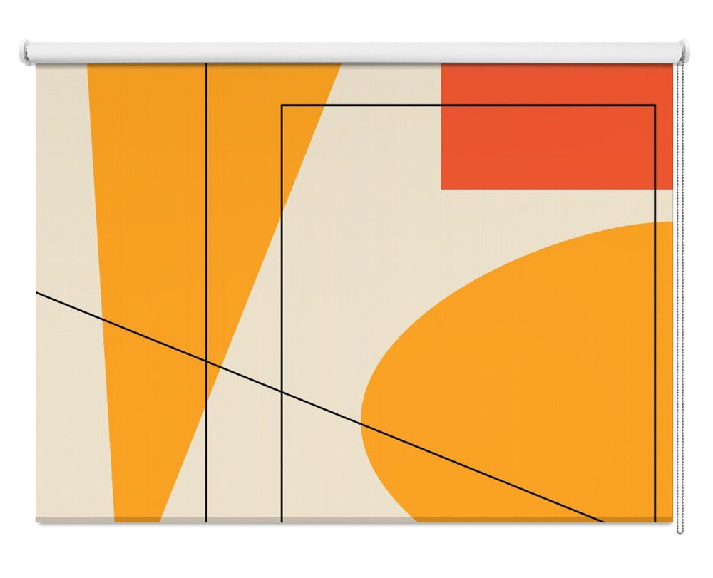 Bauhaus Lines Printed Picture Photo Roller Blind - 1X2549428 - Art Fever - Art Fever