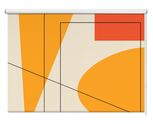 Bauhaus Lines Printed Picture Photo Roller Blind - 1X2549428 - Art Fever - Art Fever