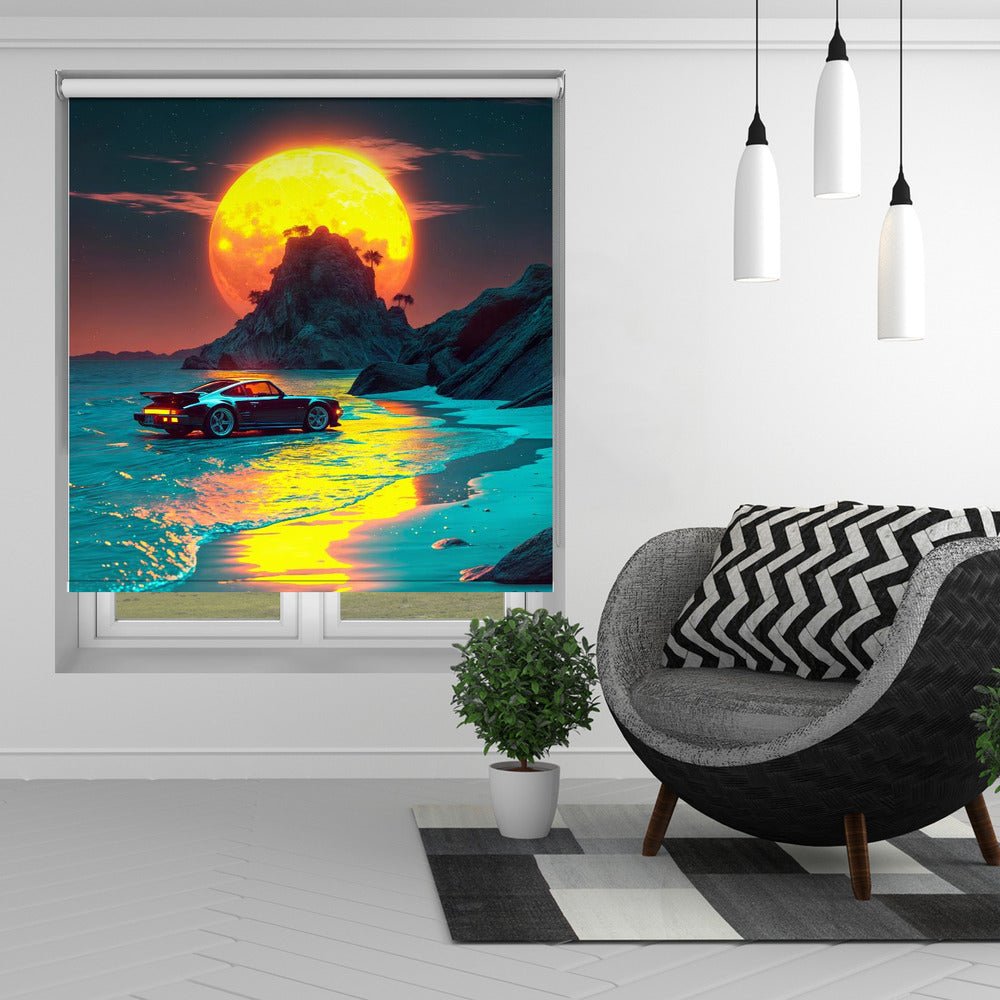 Beach drive Printed Picture Photo Roller Blind - 1X2838178 - Art Fever - Art Fever