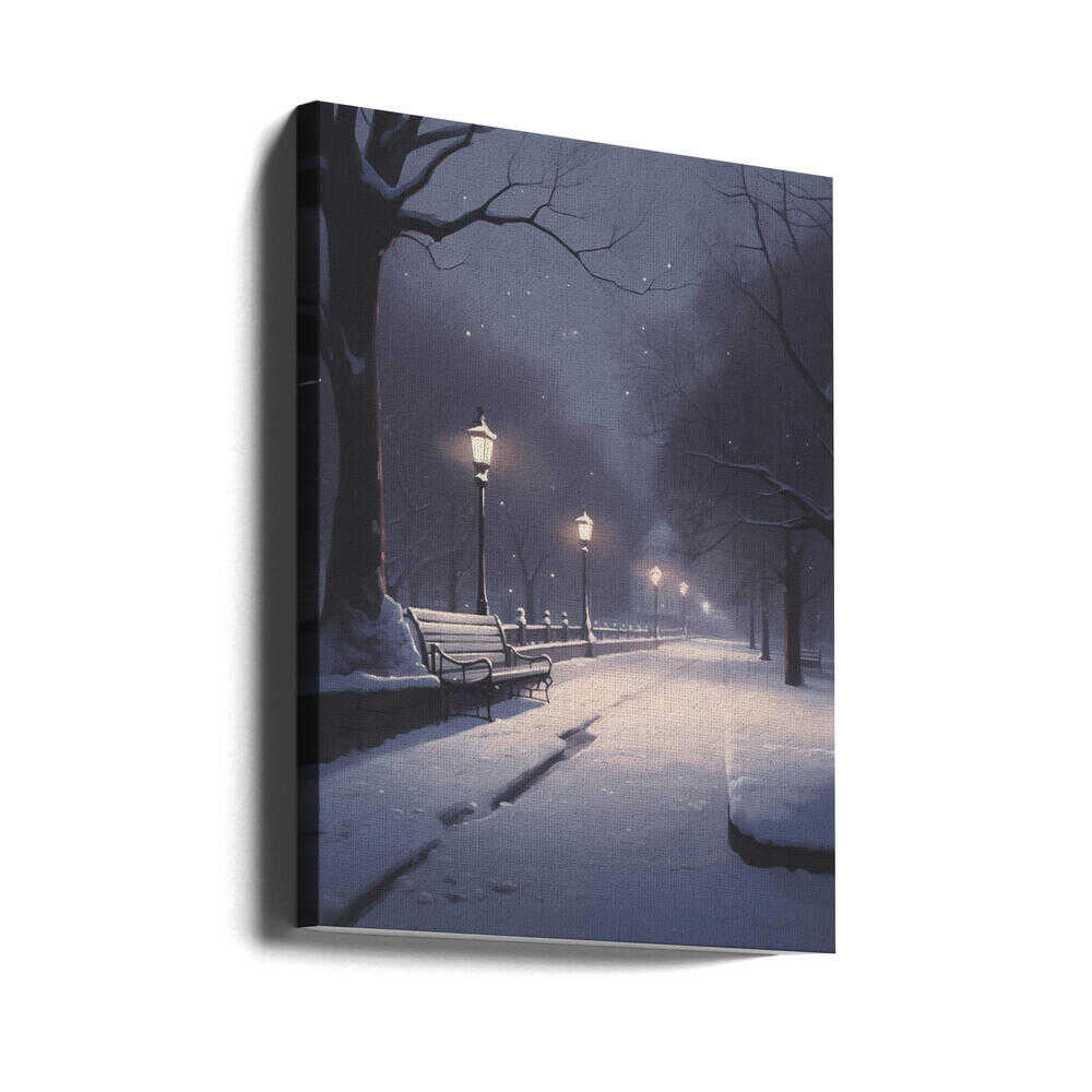 Beautiful Winter No 1 Canvas Print Wall Art 1X3330952 - ART FEVER - Art Fever