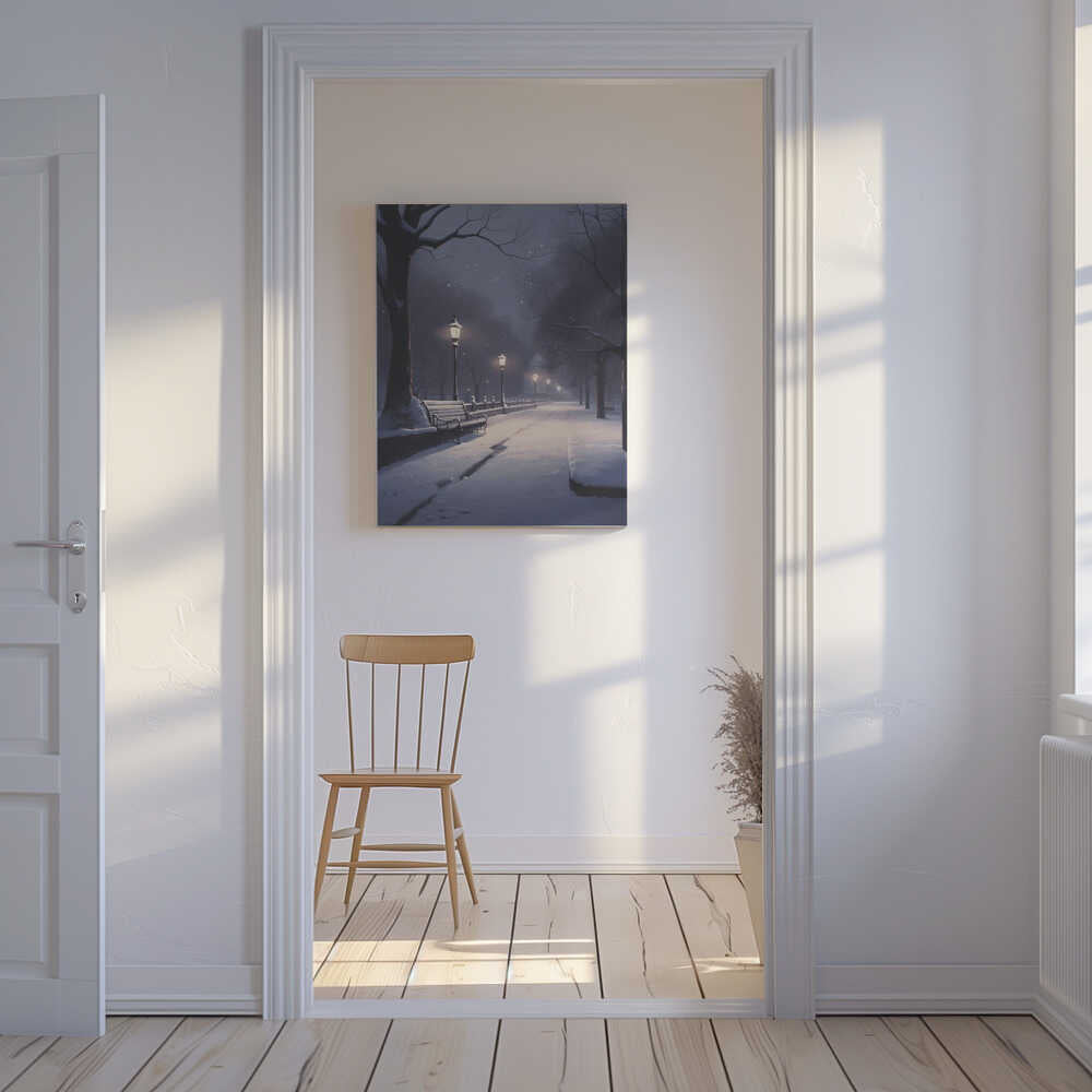 Beautiful Winter No 1 Canvas Print Wall Art 1X3330952 - ART FEVER - Art Fever