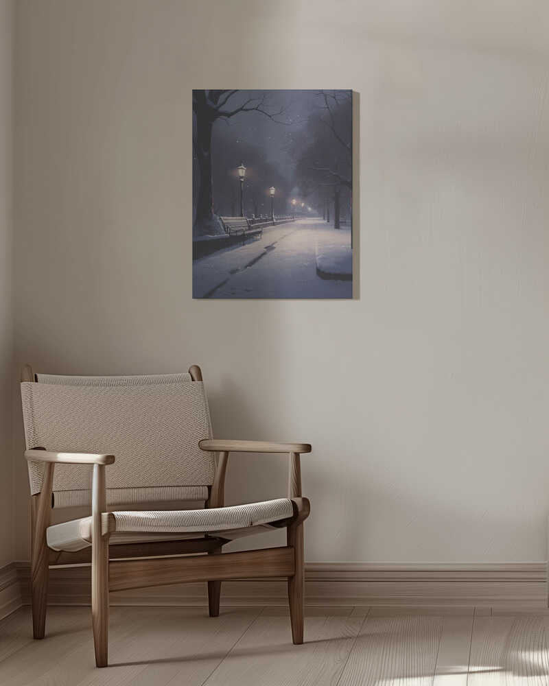Beautiful Winter No 1 Canvas Print Wall Art 1X3330952 - ART FEVER - Art Fever