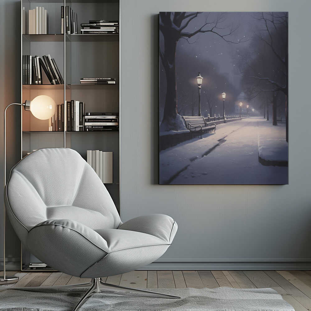 Beautiful Winter No 1 Canvas Print Wall Art 1X3330952 - ART FEVER - Art Fever