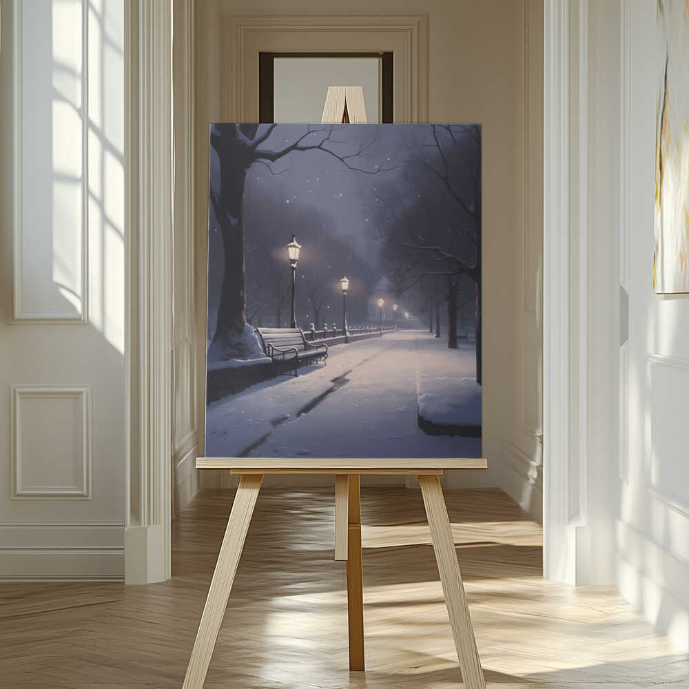Beautiful Winter No 1 Canvas Print Wall Art 1X3330952 - ART FEVER - Art Fever