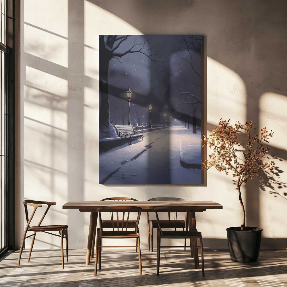 Beautiful Winter No 1 Canvas Print Wall Art 1X3330952 - ART FEVER - Art Fever