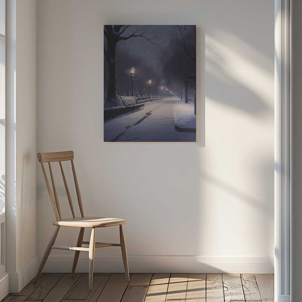 Beautiful Winter No 1 Canvas Print Wall Art 1X3330952 - ART FEVER - Art Fever