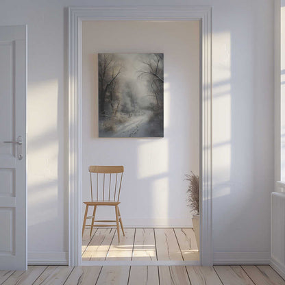 Beautiful Winter No 2 Canvas Print Wall Art 1X3330967 - ART FEVER - Art Fever