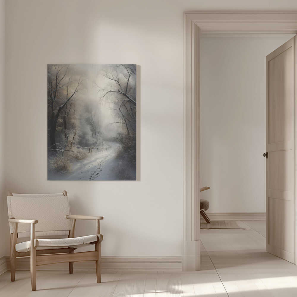 Beautiful Winter No 2 Canvas Print Wall Art 1X3330967 - ART FEVER - Art Fever