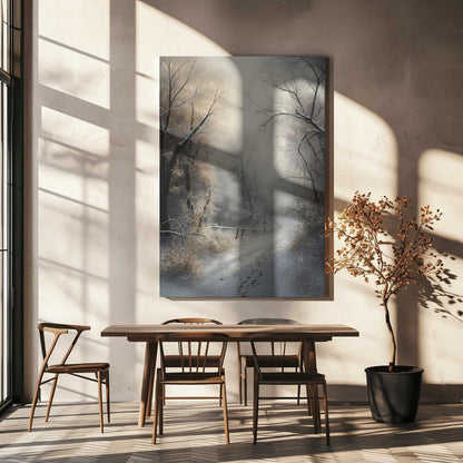 Beautiful Winter No 2 Canvas Print Wall Art 1X3330967 - ART FEVER - Art Fever