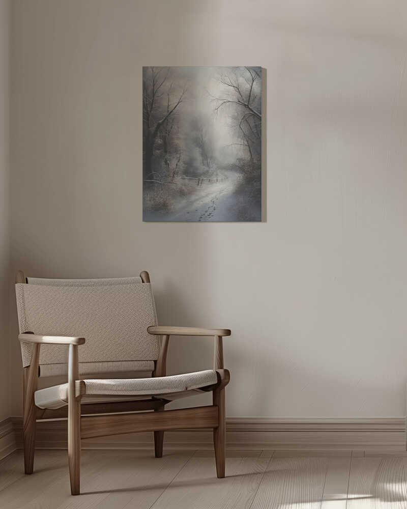 Beautiful Winter No 2 Canvas Print Wall Art 1X3330967 - ART FEVER - Art Fever