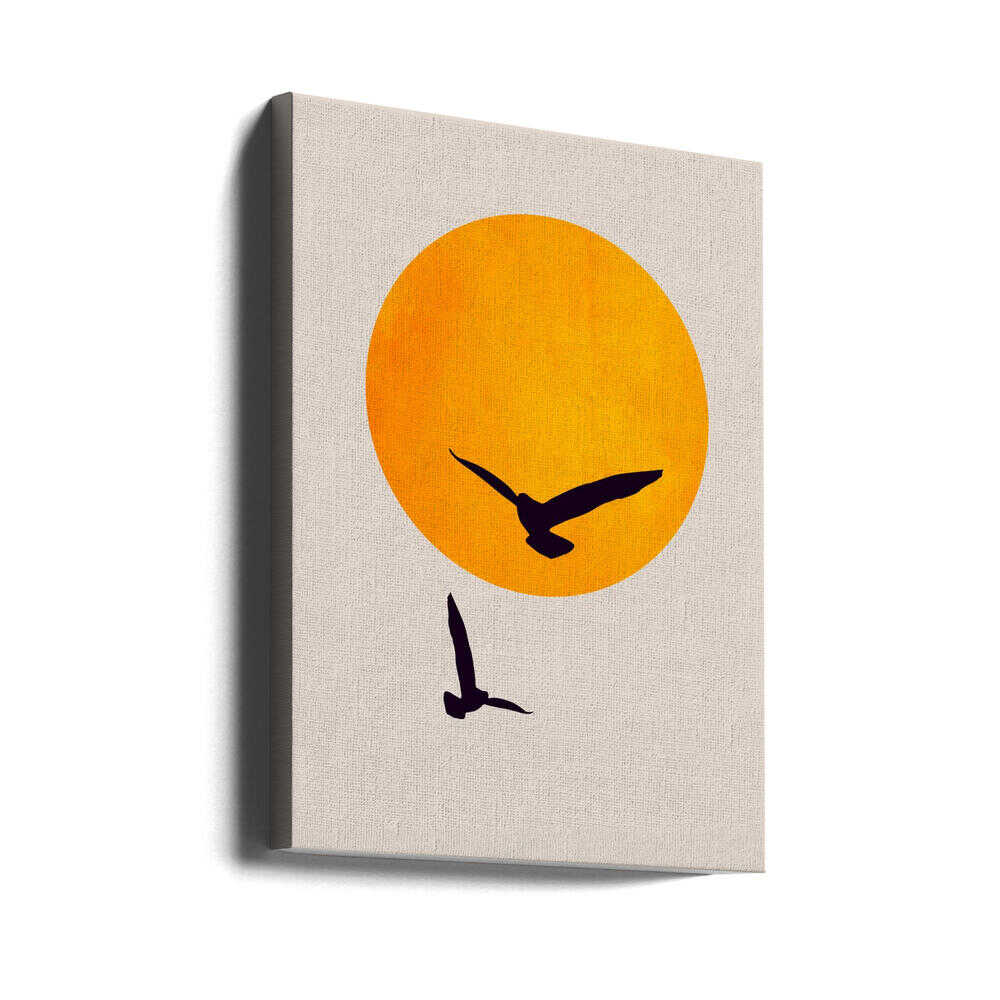 Birds In the Sky Canvas Print Wall Art 1X2489462 - ART FEVER - Art Fever